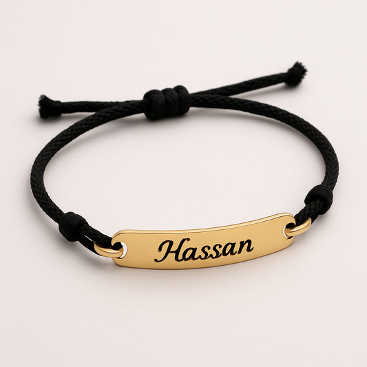 Personalized Adjustable Name Bracelet