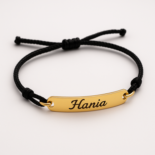 Personalized Adjustable Name Bracelet
